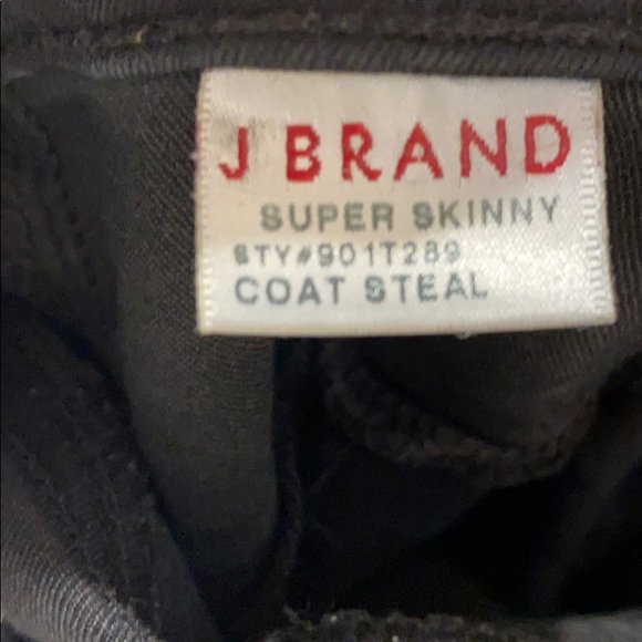 J brand coat steal black jeans - Picture 7 of 8